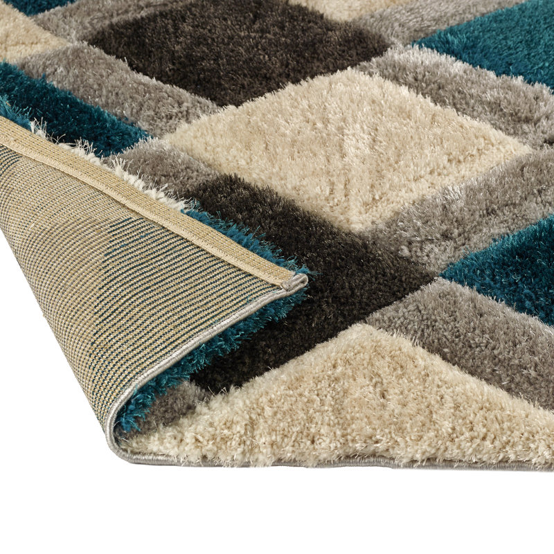Cheryllynn Geometric Machine Tufted Area Rug, Rectangle 160 x 230cm