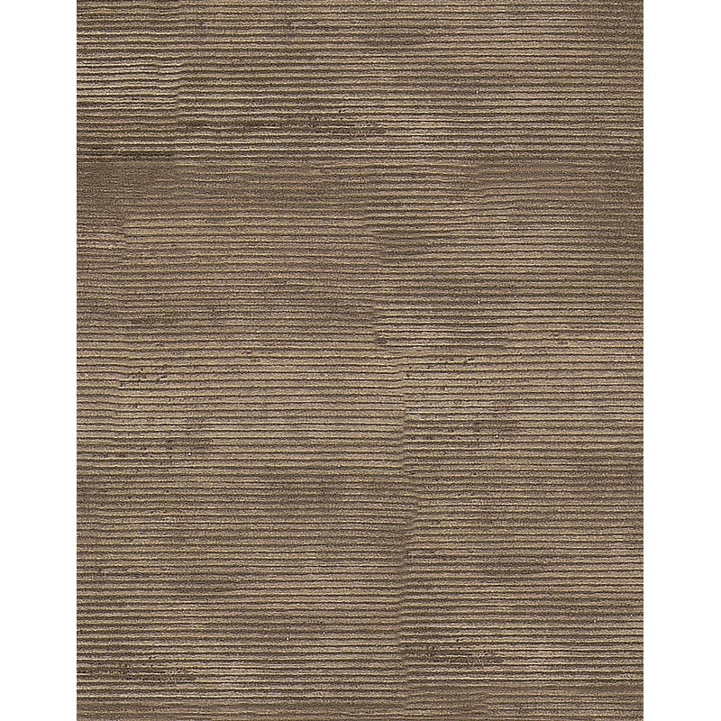 Tapis brun noué à la main de haute qualité