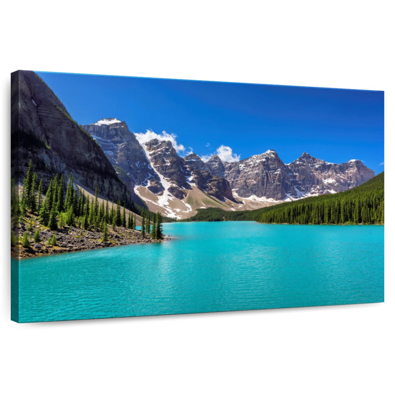Alvord turquoise, lac Moraine, H 8 po x l 12 po
