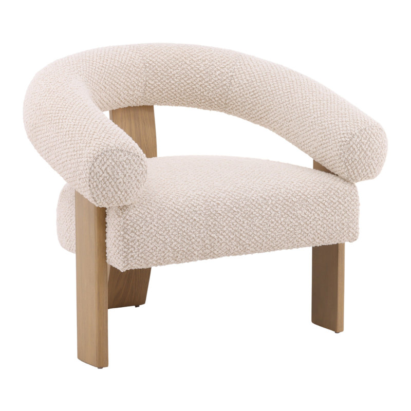 Chaise d'appoint Frankie, Crème