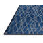 Tapis bleu lavable à la machine-1395957713