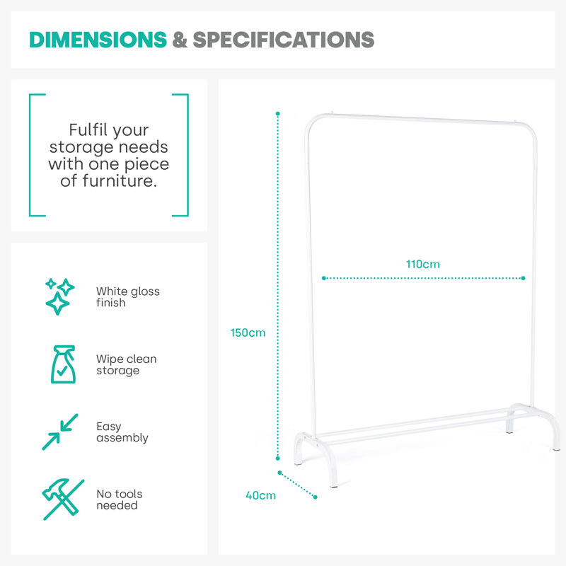 110cm Clothing Rack