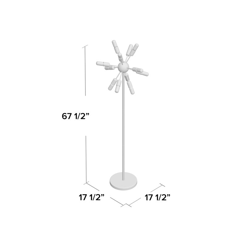 Lampe sur pied 67,5 po Millvale