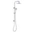 Pomme de douche à pluie double 1,5 GPM GPM