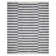 Reva Handwoven Striped Black/Gray Area Rug