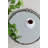 D18x2" Valentina Silver Round Mirror Tray,Large-669688115