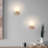 1-Light Stone Wall Sconce Hallway Wall Light Fixtures Small Wall Sconce