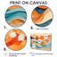 Abstrait corail vagues océaniques de l'éternité IV - art mural corail-410597122-410597132-410597123
