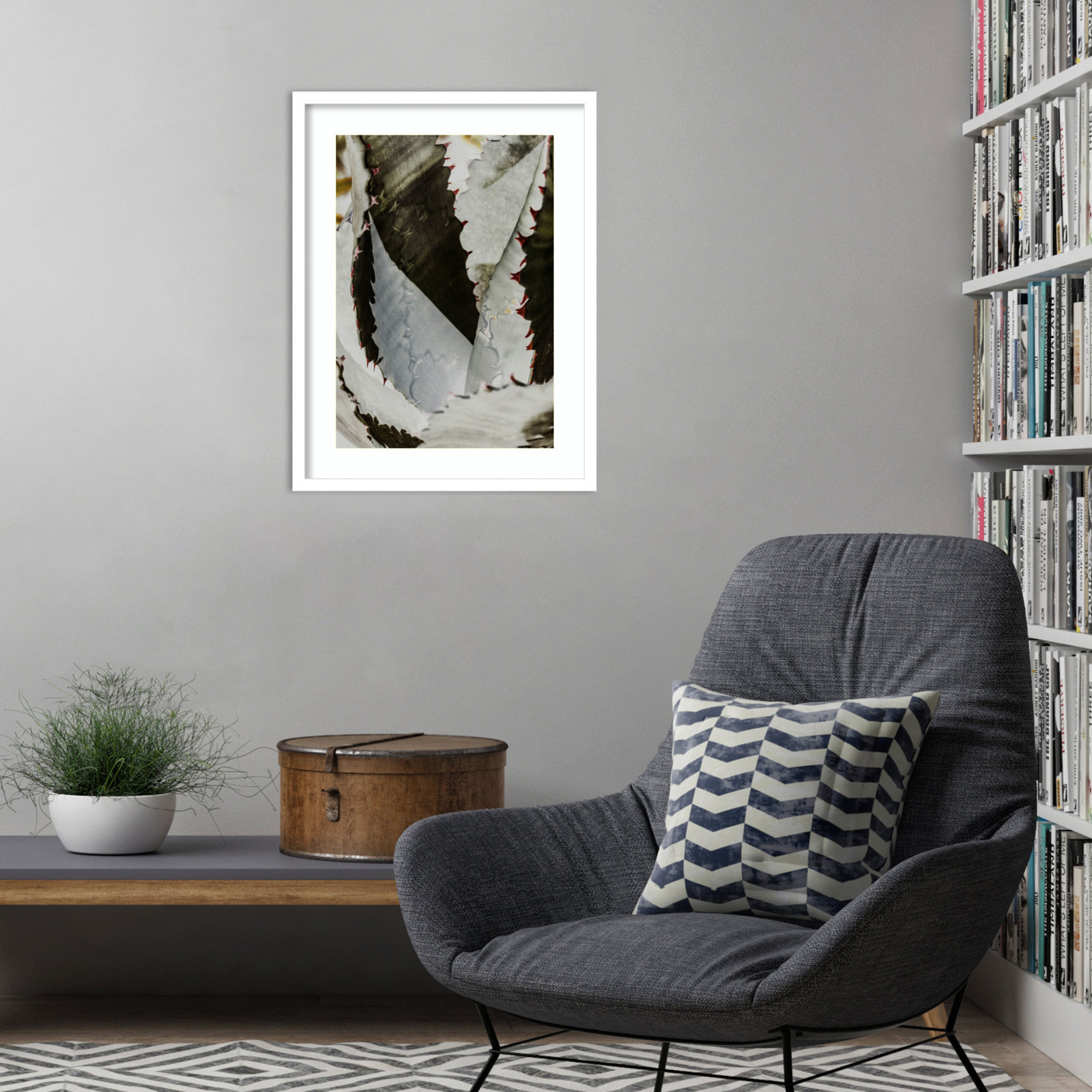 Daisey "Nova" Print by Shot by Clint, White, 25" H x 19" W