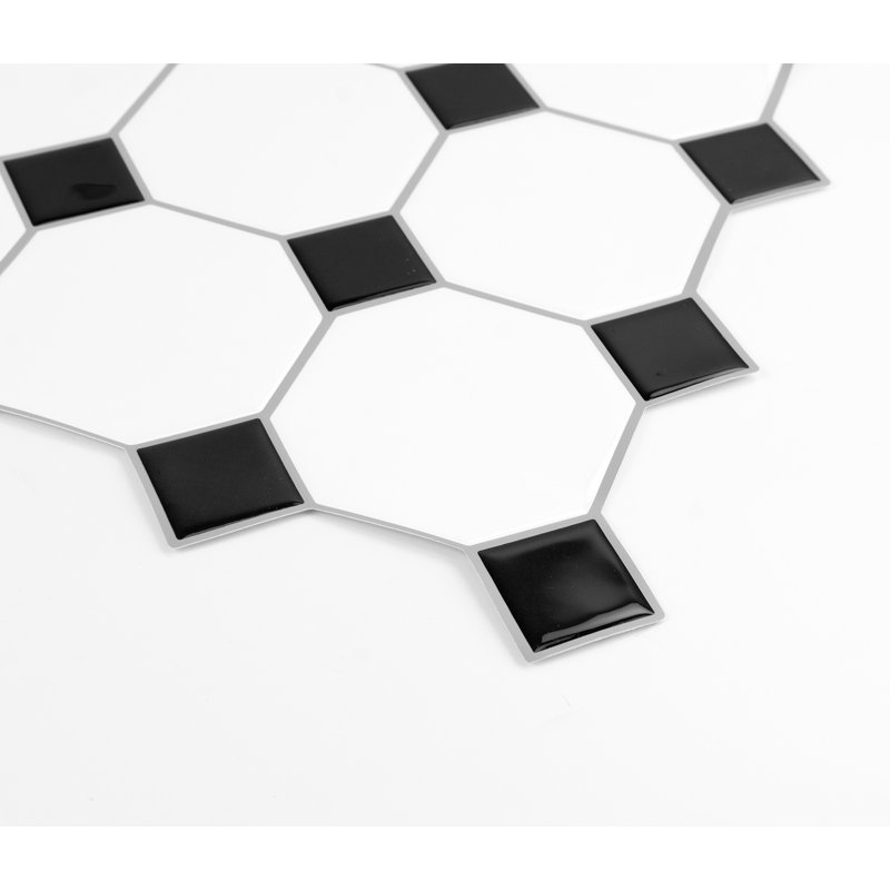 10 in. W x 10 in. L Peel and Stick Mosaic Tile