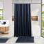 Complete 22 Piece Bathroom Accessory Set with Bath Rugs, Shower Curtain Set, Liner, and Hooks-95756590