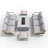8 - Person Patio Conversation Set with Cushions-2102940360