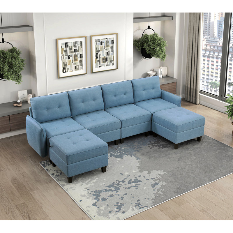 Canapé de coin modulaire 1 pièce