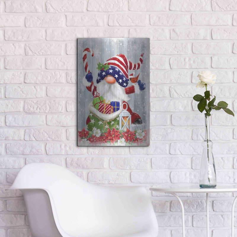 «American Christmas Gnome» par Makiko, H 24 po x l 16 po