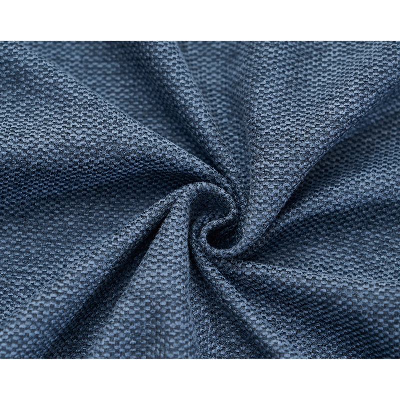 Canapé modulaire en L réversible 94 po, Dark Blue Linen