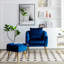 Fauteuil d'appoint avec repose-pieds-446476384