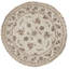 High-Quality Hand-Knotted Ivory Area Rug