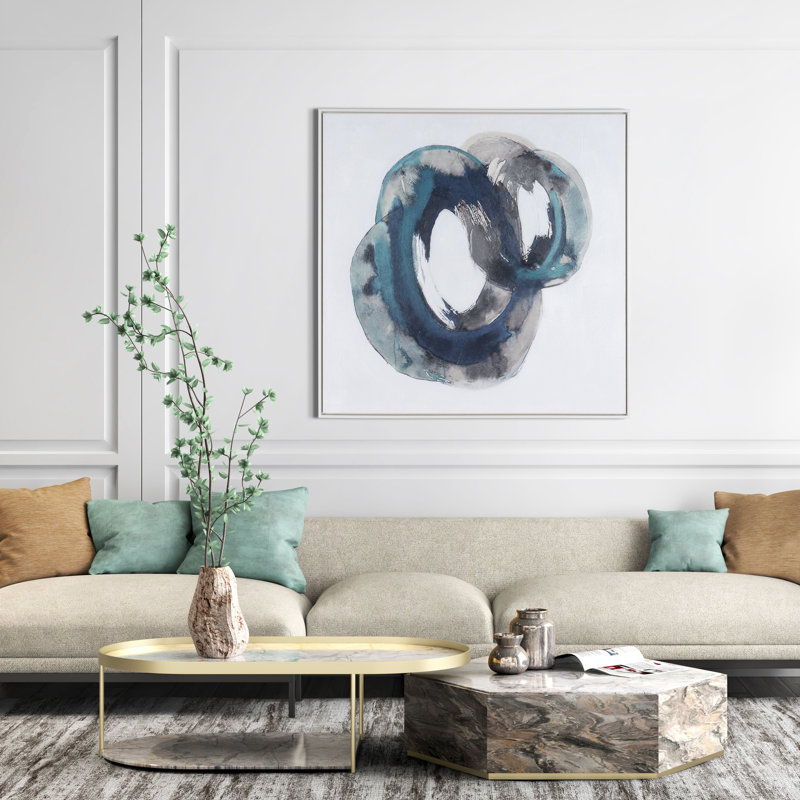 Ripples In Time, Hand Painted Canvas