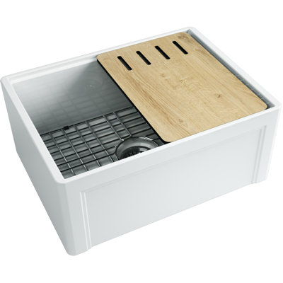 Évier de cuisine avec crépine à panier L 24 po x l 18 po Diamond