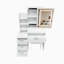 Bureau de coiffeuse moderne avec 4 tiroirs-349666295