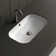 WS Bath Collections Ciotola 15.5'' White Ceramic Rectangular Bathroom Sink with Overflow