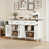 Blanc + noyer