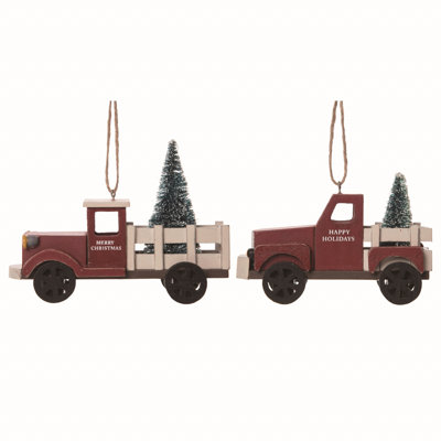 4.5'' Transportation Hanging Figurine Ornament