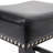 26" Backless Leather Counter Stools