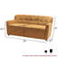 Causeuse en chenille 66 po Fae-286171249