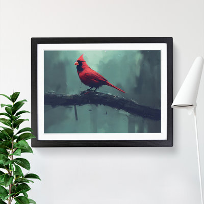 Cardinal Bird Vol.2 - Single Picture Frame Painting