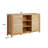 Aalke 58" 2-Door Sideboard with Arched Rattan Panels-91906257