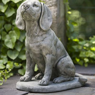 Dog Garden Statue