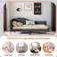 Upholstered Daybed With Headboard And Armrest-19911150-19911151