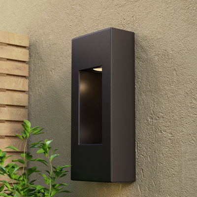 Luminaire à cloison d'extérieur 2 lumières Ailis