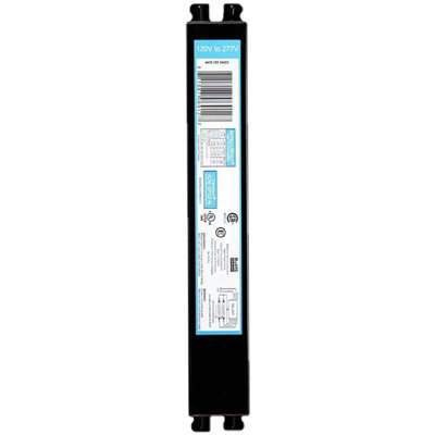 ICN1P32N, 120-277V, 50-60Hz Input Frequency, Solid Wire Type, Instant Start Centium Electronic Fluorescent Ballast for 2 F32T8 Lamp Type, Indoor/Outdoor Use with Automatic Restart Ballast Box