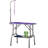 31'' H x 37'' W x 22'' D Metal Adjustable and Foldable Dog Folding Grooming Table