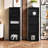 8-Tier Adjustable Shelf Bookcase With Wavy Border Design-373953537