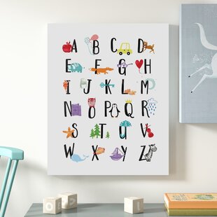 Alphabet Wall Stickers Letters, ABC Wall Decals Kids, Toddler Nursery Decor  Vehicle, Transport Wall Stickers ABC Decal 