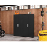 Aseem 2 Piece Single Storage Cabinet ( 73.43'' H x 70.86'' W x 17.72'' D)
