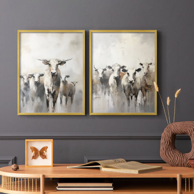 ANIMALS Series CCLXXV-Premium Framed Print -Ready to Hang - No Nails Required - No Nails Required