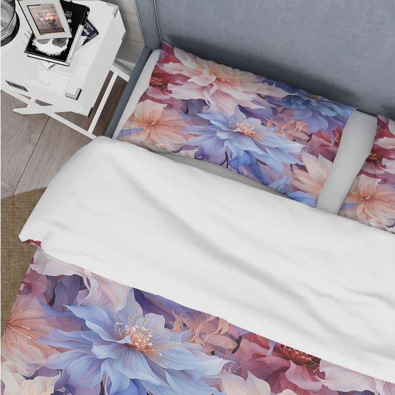 Ensemble de housse de couette Mystical Aura, Housse de couette simple + 1 taie décorative stan