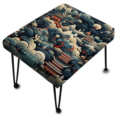 Symbole symbolique de la culture japonaise - Repose-pieds rectangulaire japonais