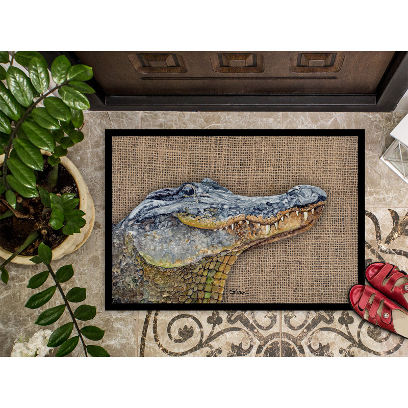 Synthetic Indoor Rug, Rectangle 1'6" x 2' 3"