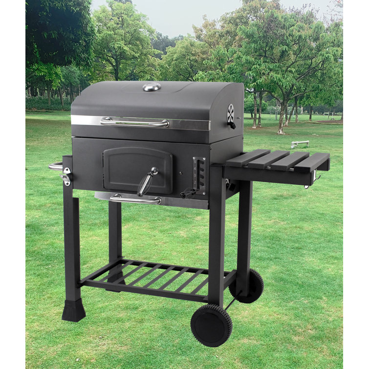 GrillFest Charcoal 30 in. Barrel Grill