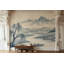 Papier peint paysage traditionnel Serene Willow-913795379-913795378