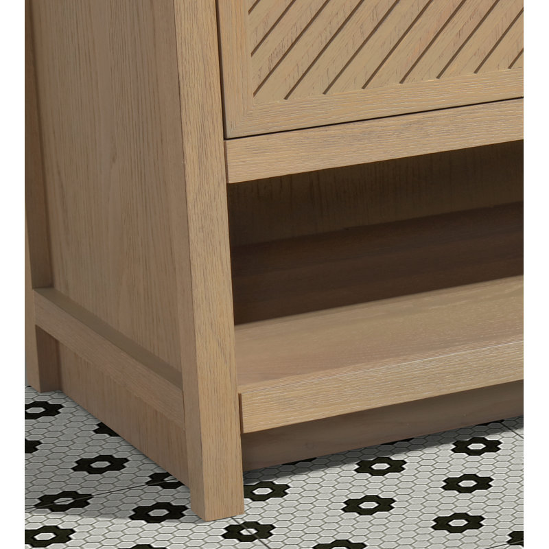 Selena 30'' Single Bathroom Vanity with Ceramic Top