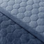 Mini couverture réversible en duvet et nid d'abeille-1177326979
