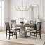 5 - Piece Solid Wood Dining Set-1024558228