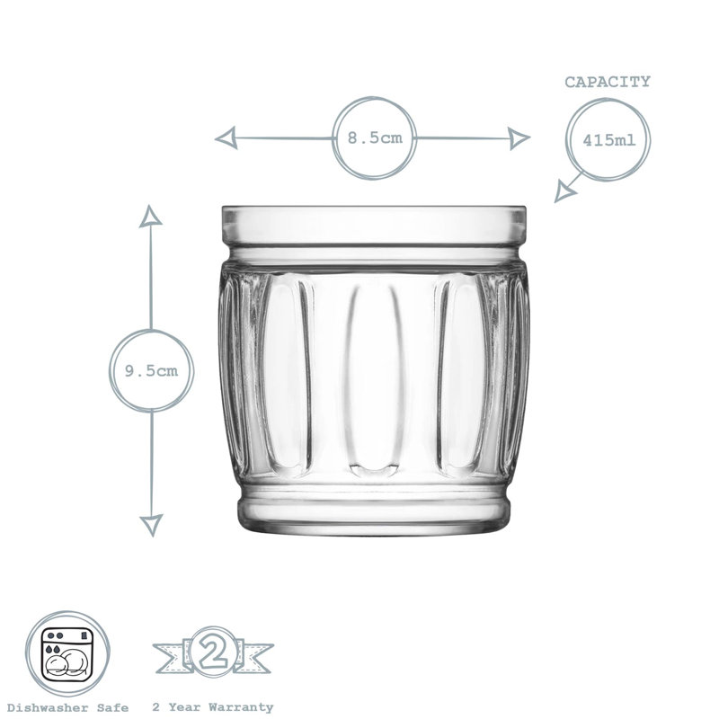 415ml Whiskey Glass, 6