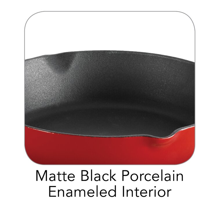 Matte Black 11 Cast Iron Skillet - Turgla Home